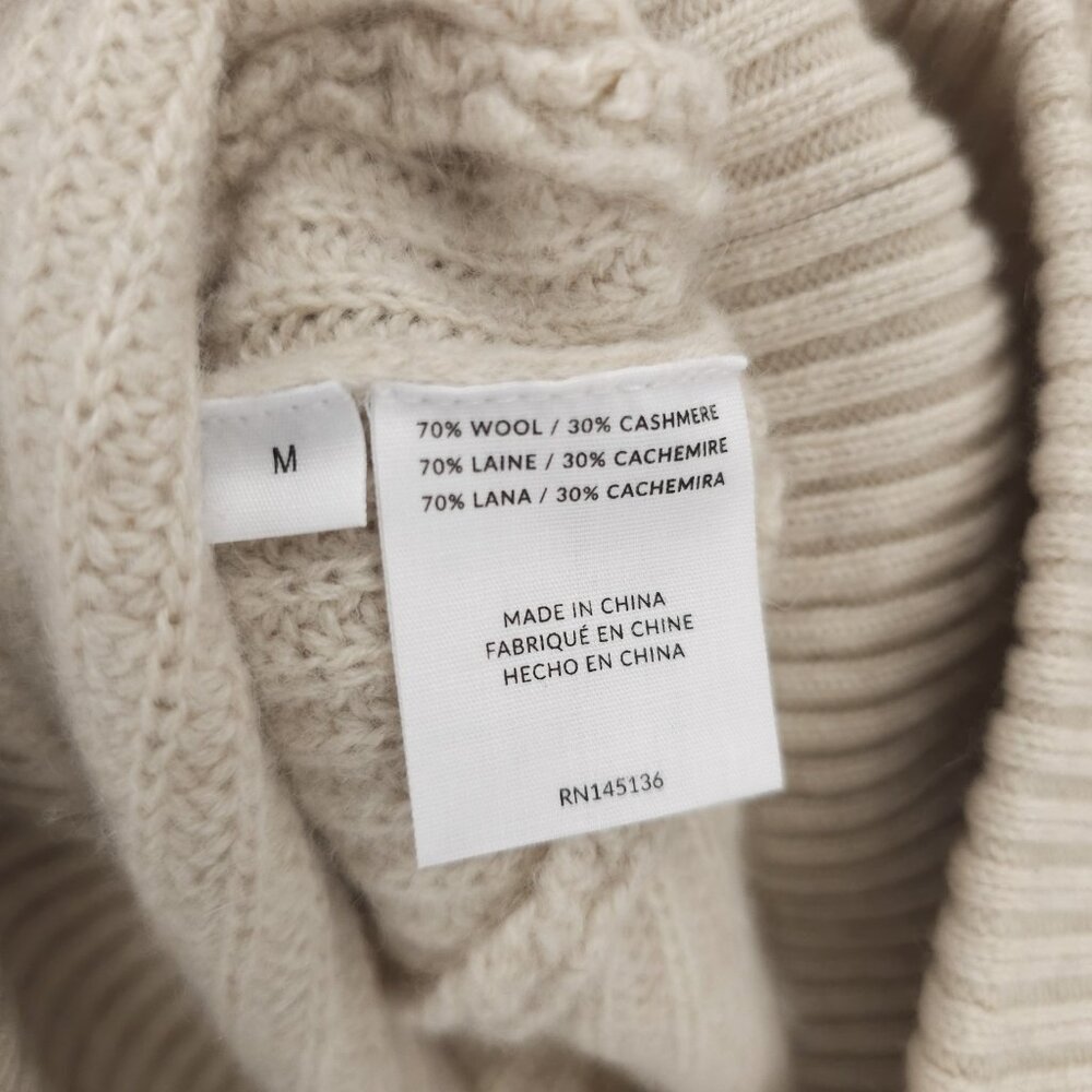 NAADAM Cream Off-the-Shoulder Sweater - Picture 7 of 9